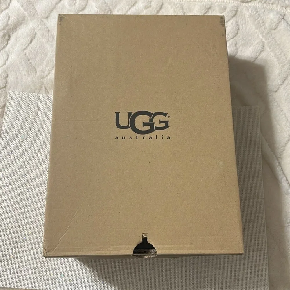 UGG 15 Men’s Leighton 3275 M Chocolate Brown Tan Soles Leather Twinsole Boots